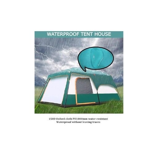 Camping Tent for Adults 3-5 Persons Waterproof Outdoor Dome Large Camping Tent for Travel,Picnic,Hiking, House Inflatable Tent for Camping Portable Big Dome